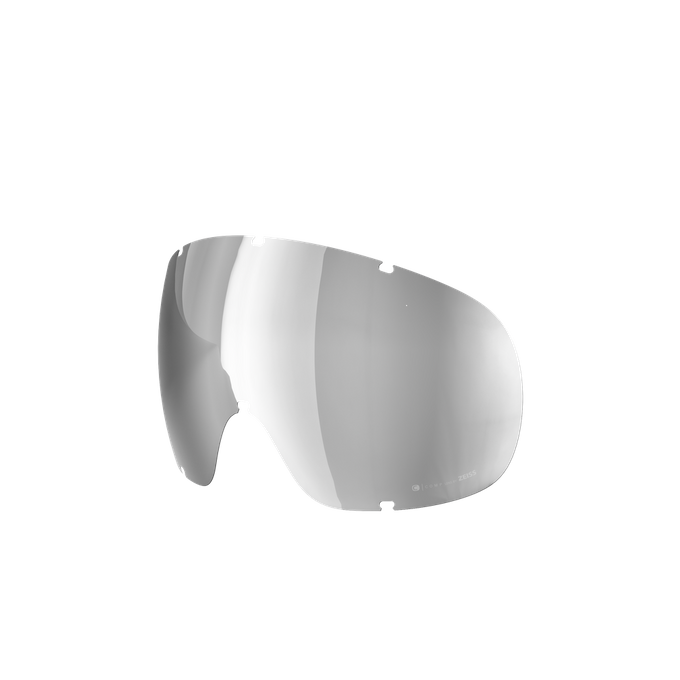 Sklo do brýlí POC Fovea Mid/Fovea Mid Race Lens Clarity Highly Intense/Sunny Silver - 2024/25