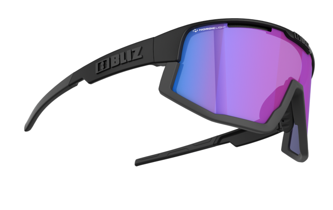 Sluneční brýle BLIZ Vision Matt Black Nano Optics/Nordic Light - 2024