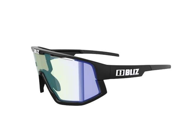 Sluneční brýle BLIZ Vision Nano Photochromic Matt Black/Brown Blue Lenses