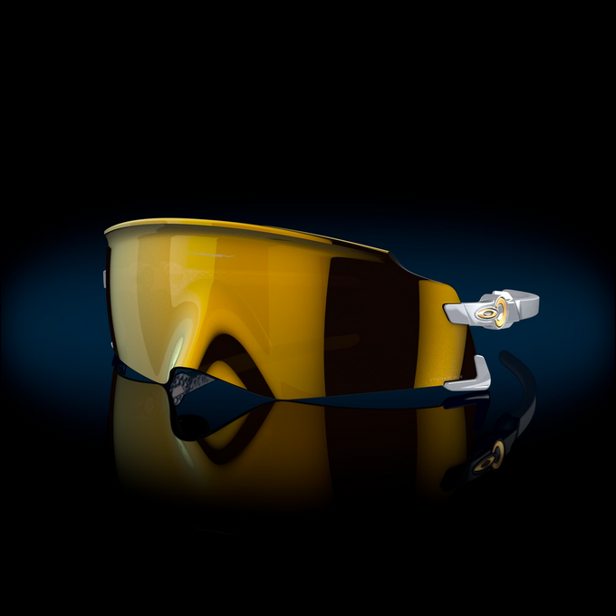 Sluneční brýle OAKLEY Kato Cavendish Edition Prizm 24k Lenses/Cavendish White Frame