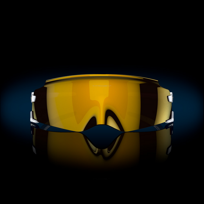 Sluneční brýle OAKLEY Kato Cavendish Edition Prizm 24k Lenses/Cavendish White Frame