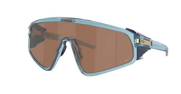 Sluneční brýle OAKLEY Latch Panel Kylian Mbappé Signature Series Prizm Tungsten Lenses / Transparent Stonewash Frame