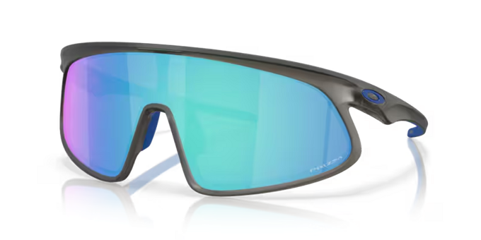 Sluneční brýle OAKLEY RSLV Matte Grey Smoke Frame/Prizm Sapphire  Lenses