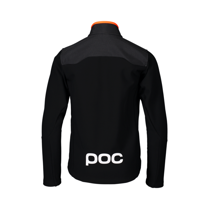 Softshell POC Race Jacket Jr Uranium Black - 2024/25