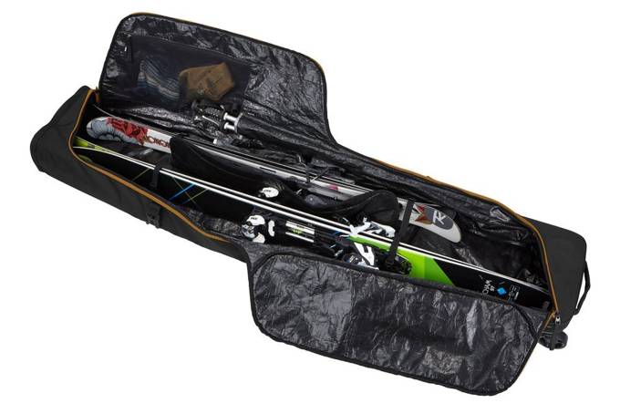 Vak na lyže Thule RoundTrip Ski Roller 192 Black - 2023/24