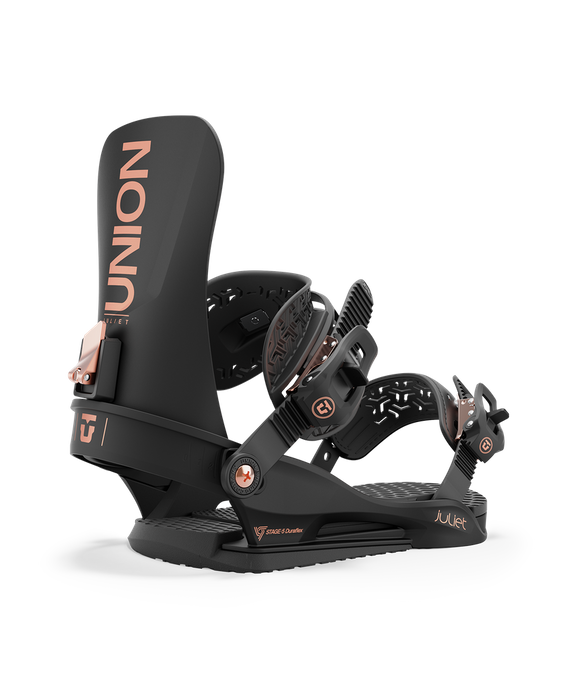 Vázání na Snowboard Union Juliet Black - 2024/25