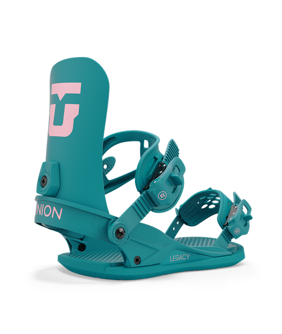 Vázání na Snowboard Union Legacy Teal - 2024/25