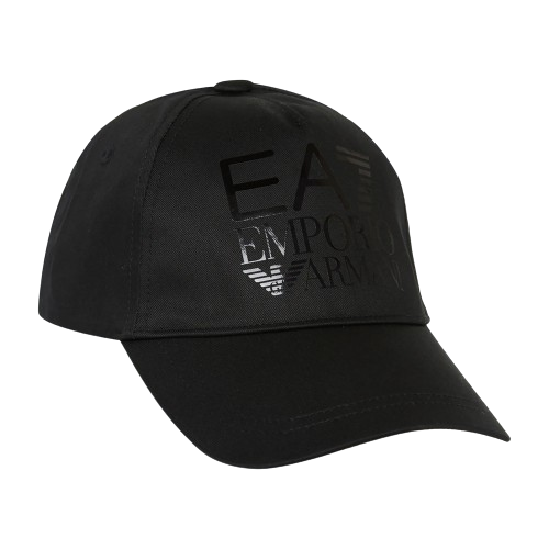 Víčko Emporio Armani Woman Baseball Hat Black