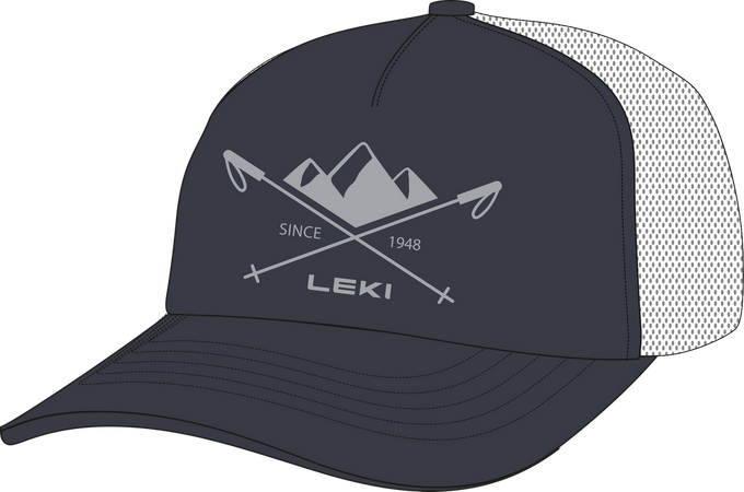 Víčko LEKI Outdoor Cap Ensign Blue/White/Arctic Ice