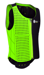 Chránič Komperdell Ballistic Vest Junior Black/Green - 2024/25