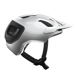 Cyklistická helma POC Axion Race MIPS Uranium Black/Argentite Silver Matt - 2023