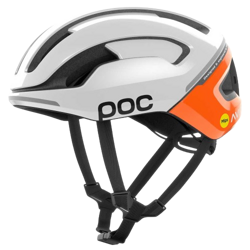 Cyklistická helma POC Omne Beacon MIPS Fluorescent Orange AVIP/Hydrogen White - 2024