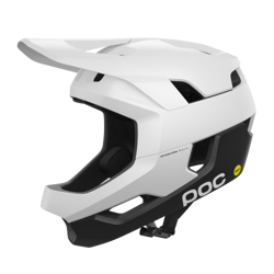 Cyklistická helma POC Otocon Race MIPS Fluorescent Hydrogen White/Uranium Black Matt