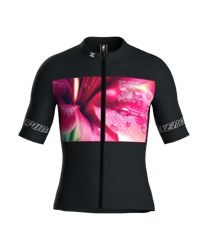 Cyklistický dres Energiapura T-Shirt Full Zip Life Lily Black/Ragl Alexander - 2023