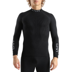 Funkční triko UYN Man Elevatyon Biomorph UW Shirt Long SL Turtle New Neck Black - 2024/25