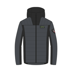 Izolační bunda Rossignol Hero Hybrid Light Jkt Onyx Grey - 2023/24