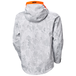 Lyžařská bunda Helly Helly Hansen Sogn Shell 2.0 Jacket Grey Fog Snow Camo Aop - 2024/25 