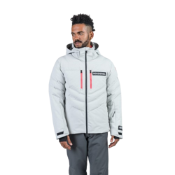 Lyžařská bunda Rossignol Hero Blackside Puffy JKT Soft Gray - 2024/25