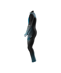 Lyžařská kombinéza ENERGIAPURA Active Black/Blue (non insulated,unpadded) - 2023/24