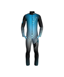 Lyžařská kombinéza ENERGIAPURA Active Black/Blue (non insulated,unpadded) - 2023/24