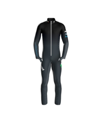 Lyžařská kombinéza Energiapura Master Black Junior (non insulated, padded) - 2024/25