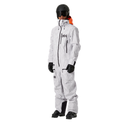 Lyžařská kombinéza Helly Hansen Chugach Infin Printed Suit Grey Fog Snow Camo Aop - 2024/25