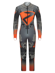 Lyžařská kombinéza Ziener RCE Racesuit Black Foggy Print Orange Pop - 2024/25