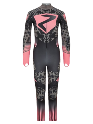 Lyžařská kombinéza Ziener RCE Racesuit Black Foggy Print Pink Vanilla - 2024/25