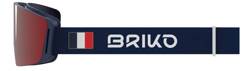 Lyžařské brýle Briko Gara FIS 8.8 France Matt Blue/White - 2023/24