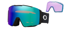 Lyžařské brýle Oakley Line Miner Pro L Matte Black Prizm Argon + náhradní zorníky Prizm Iced - 2024/25