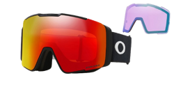 Lyžařské brýle Oakley Line Miner Pro L Matte Black Prizm Torch + náhradní zorníky Prizm Iced - 2024/25