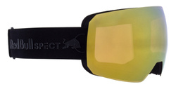 Lyžařské brýle Red Bull Spect Chute 01 Black/Brown & Gold Mirror - 2023/24