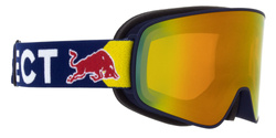 Lyžařské brýle Red Bull Spect Rush Blue/Orange & Red Mirror - 2023/24