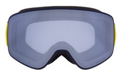 Lyžařské brýle Red Bull Spect Rush Blue/Smoke & Silver Mirror - 2023/24