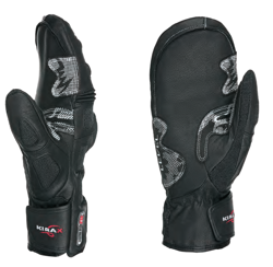 Lyžařské rukavice LEVEL SQ CF Mitt Black - 2022/23