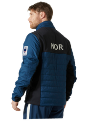 Péřová bunda Helly Hansen World Cup Insulator Jacket Ocean NSF - 2023/24