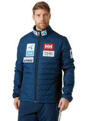 Péřová bunda Helly Hansen World Cup Insulator Jacket Ocean NSF - 2023/24