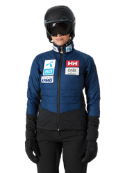 Péřová bunda Helly Hansen World Cup Insulator Jacket Ocean NSF - 2023/24