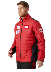 Péřová bunda Helly Hansen World Cup Insulator Jacket Red - 2023/24