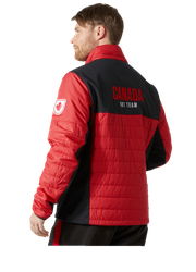 Péřová bunda Helly Hansen World Cup Insulator Jacket Red - 2023/24