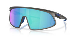 Sluneční brýle OAKLEY RSLV Matte Grey Smoke Frame/Prizm Sapphire  Lenses