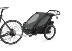 Sportovní vozík Thule Chariot Sport 2-seat Multisport Bike Trailer Midnight Black - 2024