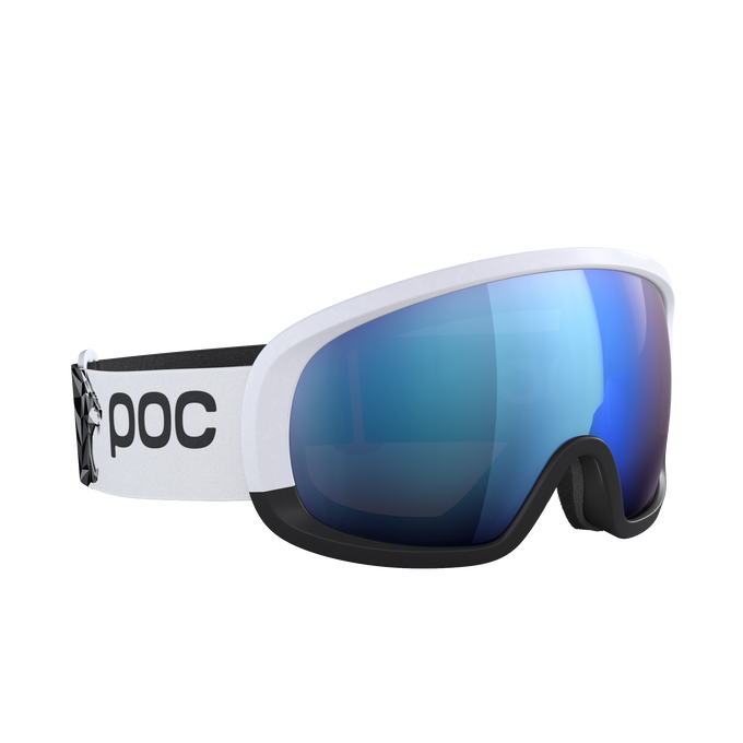Lyžiarske okuliare POC Fovea Mid Race Marco Odermatt Ed. Hydrogen White/Uranium Black/Partly Sunny Blue - 2025/26