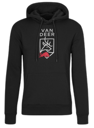 Mikina s kapucí Van Deer Logo Hoodie Black - 2024/25