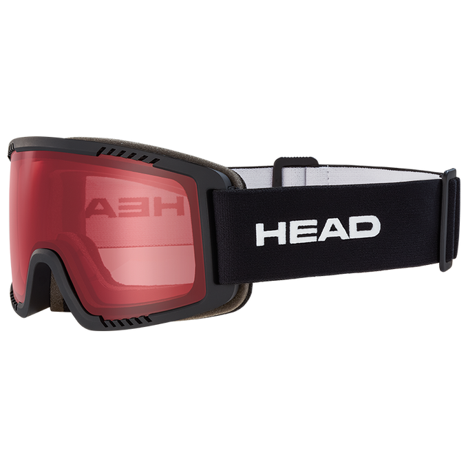 Lyžařské brýle HEAD Contex Youth Red/Black - 2025/26