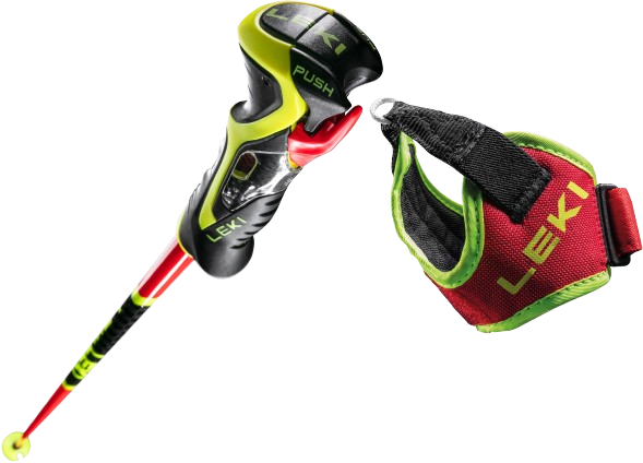 Sjezdové hole LEKI Venom SL 3D Red - 2025/26