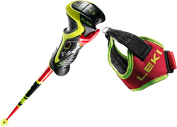 Sjezdové hole LEKI Venom SL 3D Red - 2025/26