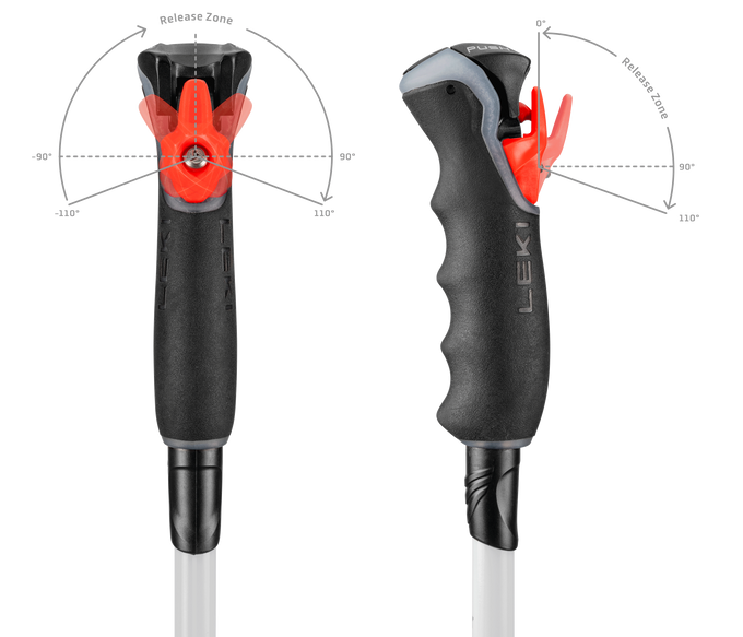 Zjazdové palice LEKI Carbon 14 3D Women - 2025/26