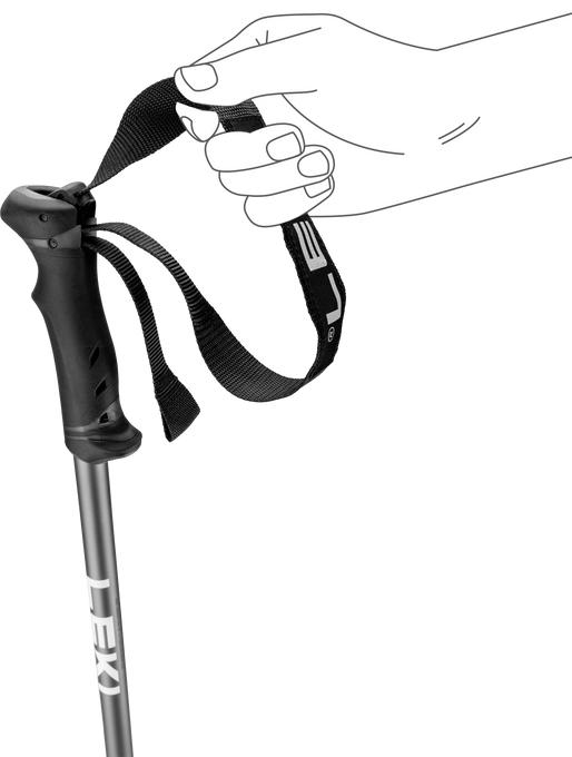 Zjazdové palice LEKI QNTM Red - 2025/26