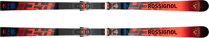 Sjezdové lyže Rossignol Hero Athlete GS 170-182cm + Spx 12 Rockerace GW Hot Red - 2024/25